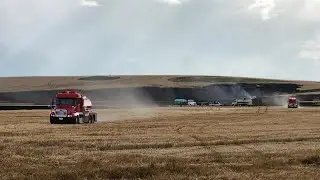 Wildfire near Laurel burns 100 acres, scorching farm land