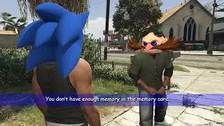 Lamar roasts Franklin, but someone injected lines from Sonic Adventure 2