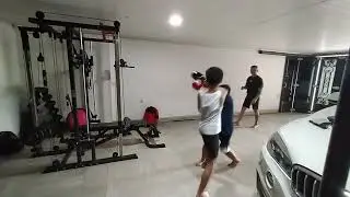 Kickboxing training || latihan dan sparring terakhir 2025 💯👊