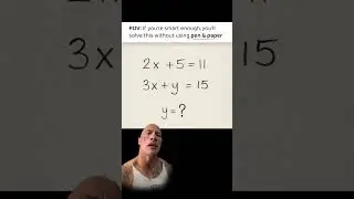 No Pen and Paper | Only 1% can solve this