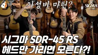 프로가 인정한 가성비 마틴, 시그마 SDR-45 RS 기타 리뷰 (Sigma SDR-45 RS Guitar Review)