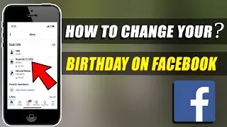 How to Change Age on Facebook iPhone (2024)