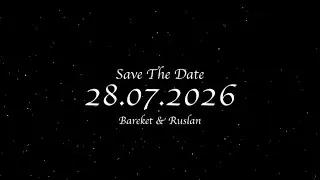 Save the date -Bareket & Ruslan