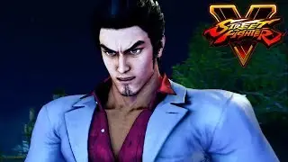 Street Fighter V PC mods - Kazuma Kiryu (Yakuza)