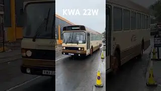 Leyland National KWA22W South Yorkshire Transport Trust Open Day Rainy Rotherham UK #bus  #yorkshire