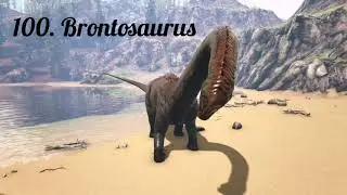 Alle Ark Dinos mit level up animation