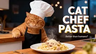 Gordon Ramsay Could Never: Cat Chef Cooks Tuna Pasta