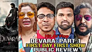 Devara: Part 1 Public Review | First Day | First Show | N. T. Rama Rao Jr | Saif Ali Khan | Janhvi K