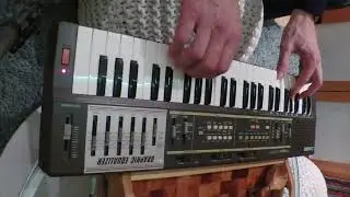 Casio MT-100 song Casiotone Beyond the Cosmic Line 14.11.2020