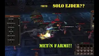SOLO EJDER DENEMESİ?? 100 WON PARAMIZ OLDU!!! Metin2 Tr Marmara Bölüm#44
