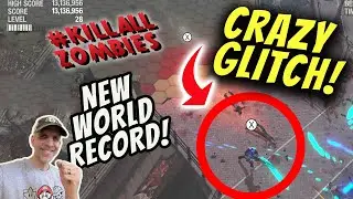 New #Killallzombies World RECORD Using New Glitch! 