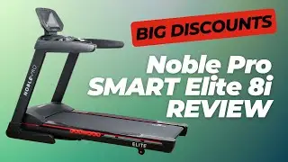 NoblePro Elite E8i | Обзор беговой дорожки SMART со скидкой