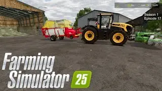 Farming Simulator 25 | Hauling Grass For Silage | Kinlaig DLC | Season 1 Episode 17