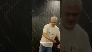 Ajith Kumar sir unseen video 😍❤️#Ajith #AjithKumar #vidaaMuyarchi #Goodbadugly #Ak64 #Ak65