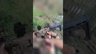 Intense Airsoft Action: Navigating the Woods Under Fire! #shorts