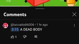 A DEAD BODY