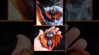 Halloween Bat - 3d cross stitch pattern. #crossstitch #diy #flosstube #halloween #bordado #xstitch