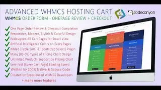 Mini - All Features Demo Video of WHMCS Hosting Cart   Order Form