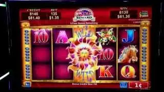 ~*Summer Solstice Celebration WMS Slot Machine*~BONUS WIN*@ $1.35 cent bet ~*Gamer Couple Alliance*~