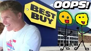 Blown Eardrum BASS at BEST BUY!?!? Funny 1st Time Reactions to Loud Car Audio Subwoofer BASS Demos!