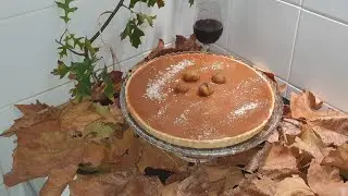 Tarte de castanhas e amêndoa - Especial São Martinho
