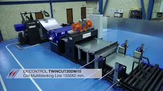 Cut to length and slitting line - Línea de corte transversal y longitudinal | EKICONTROL HD