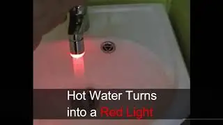 💦Color Changing Water Faucet!!! 😱💦