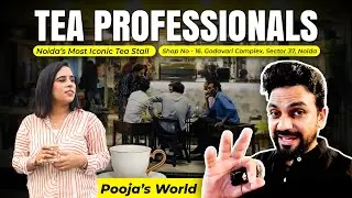 Noida Tea Professionals Vlog | Best Tea Stall Review | Pooja&rsquo;s World #chailove