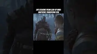 Life lessons from God of War Ragnar&ouml;k: Emotions transform you #godofwar #godofwarragnarok