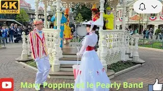 Disneyland Paris [4K] - Mary Poppins et le Pearly Band - #disneylandparis #disney #disneyfan #dlp