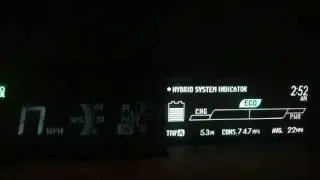 Hypermiling Technique Demonstration- 2010 Toyota Prius Gen 3