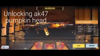 Unlocking ak47 pumpkin head draw/Total draw cost