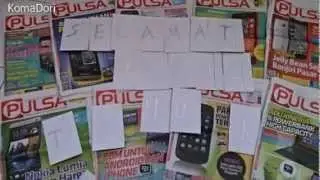 simple birthday gift for TABLOID PULSA ( Click & Win )