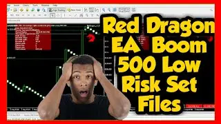 Red Dragon MT5 Robot 🔥🤑With 👉low Risk 👈Boom 500 Setfile🤑
