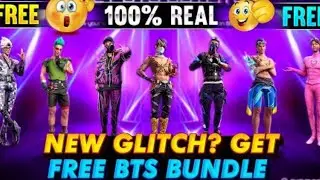 BTS CRYSTAL TOKENS FREE FIRE NEW glitch😉😉😉😉