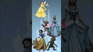 ZOMBIE PRINCESS 👑 🧟&zwj;♀️#zombiecar #animation #shorts #cartoon