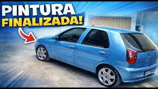 O PALIO FICOU NOVO? PINTURA FINALIZADA🙏🙏😱😱