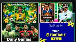 Nova Season🔥 Jogo Diário e Novos Épicos no eFootball 2026 Mobile?