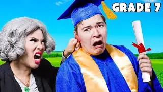 I Went Back To KINDERGARTEN For a Day | Funny Skits & Crazy Challenges by Crafty Hacks
