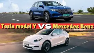 2025 Tesla Model Y, Performance AWD VS Mercedes Benz EQA 250+