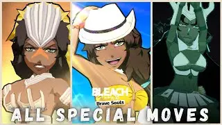 Все спецприёмы Франчески Милы Роуз из Bleach Brave Souls