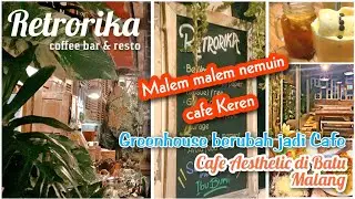 Review Singkat | Cafe Retrorika Batu | cafe hits di batu malang