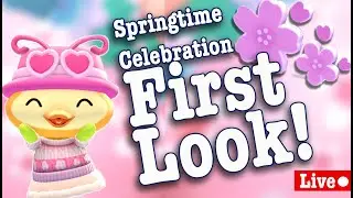 First Look - Springtime Celebration - New CHerry Blossom Event | Hello Kitty Island Adventure