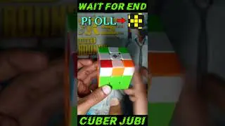 Learn 2-Look OLL #8 | Easy Pi OLL Algortihm🔥#shorts #cuberjubi