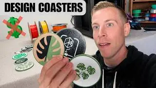 How to Create Custom Coasters to 3D Print for FREE!