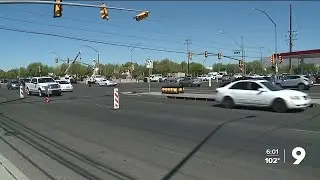 Tucson's first 'blue light' installed at Grant and Craycroft