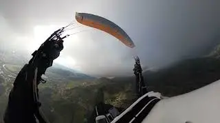 Paraglider Wing Collapse and Recover
