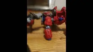 Optimus prime and Megatron Get Warped to the aligned continuity #johnnyflash #transformers