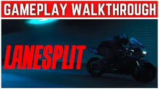 LANESPLIT Full Gameplay Walkthrough (4K UHD) | Insane High-Speed Motorcycle Traffic Racing
