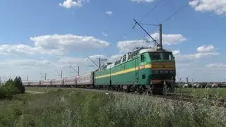 ЧС8-034 с поездом №248/247 Анапа &mdash; Москва